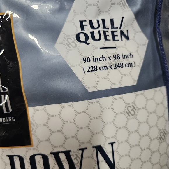 Hotel Grand White Down Comforter, new - Picture 6 of 9